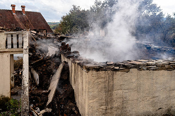 Professional Fire Damage Removal technician working in Collegeville, PA